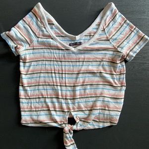 Off-White Abercrombie Short Sleeve Top